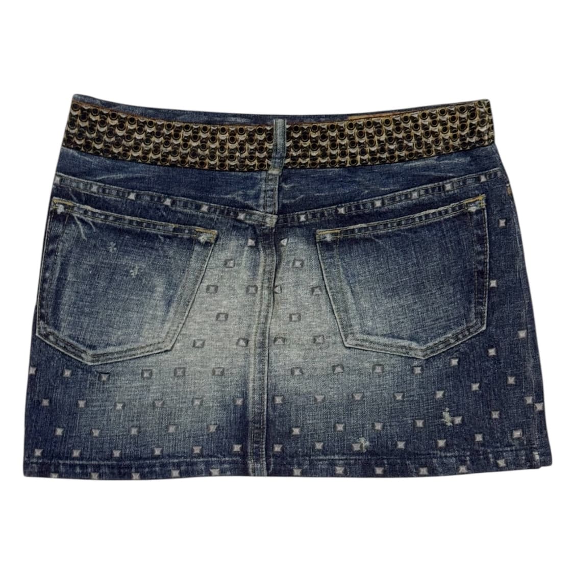 히스테릭 글래머 아카이브 스터드 폭탄 전사 미니 스커트 치마 상품이미지2