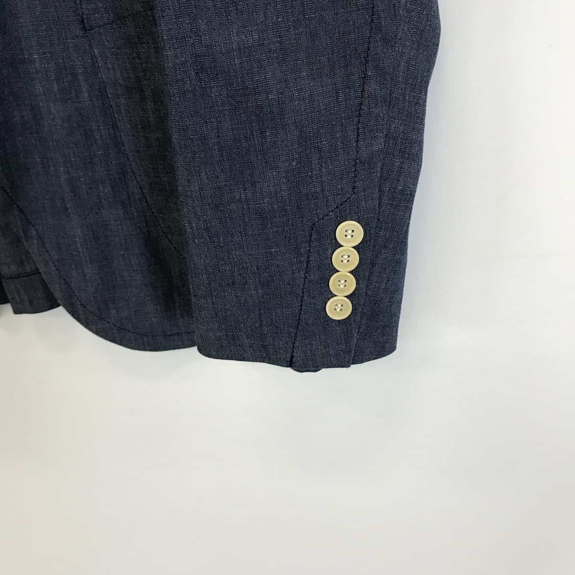 커스텀멜로우 샴브레이 블레이저자켓 [105슬림] 상품이미지2