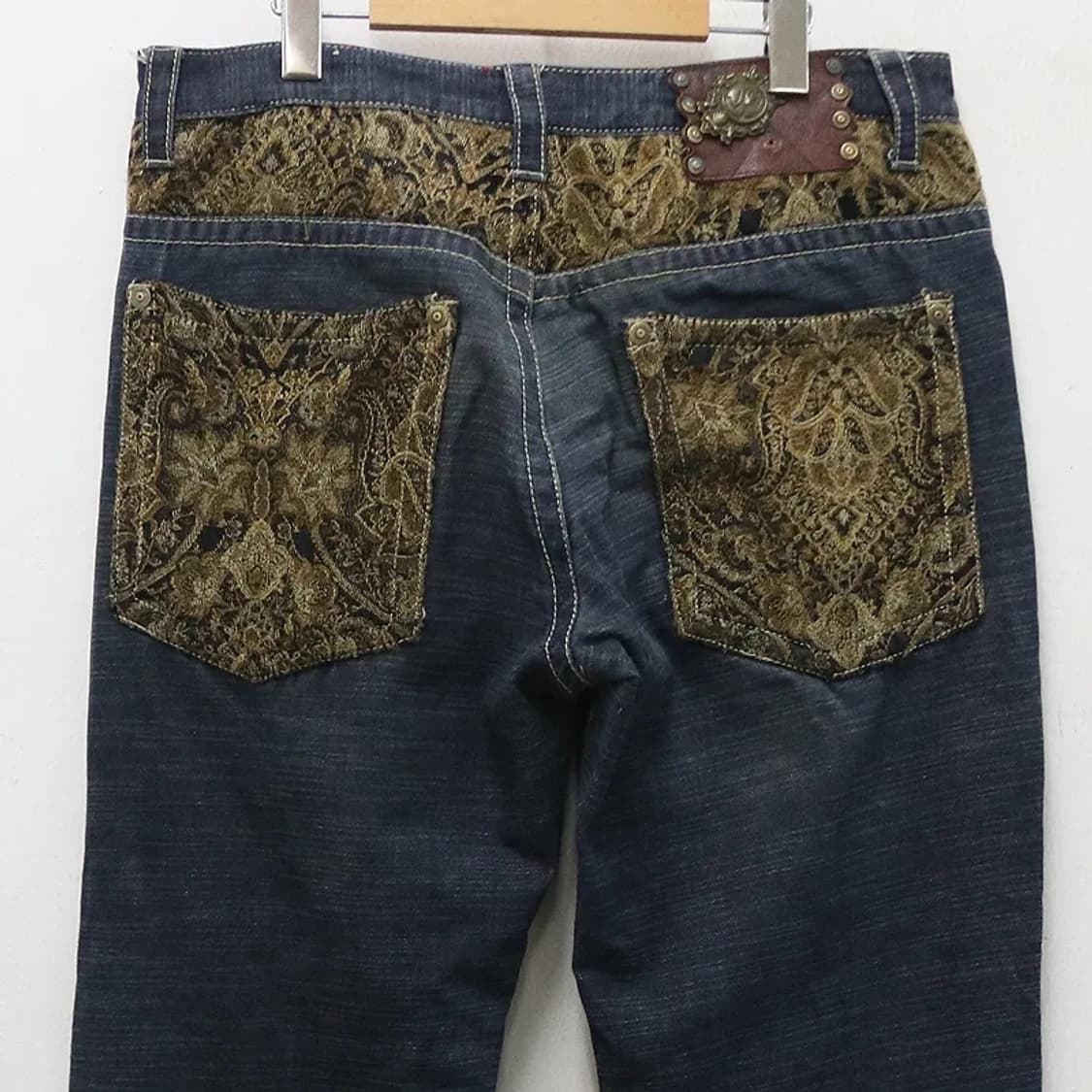 Kanji 오리엔탈 패치 와이드 팬츠 64442 상품이미지6