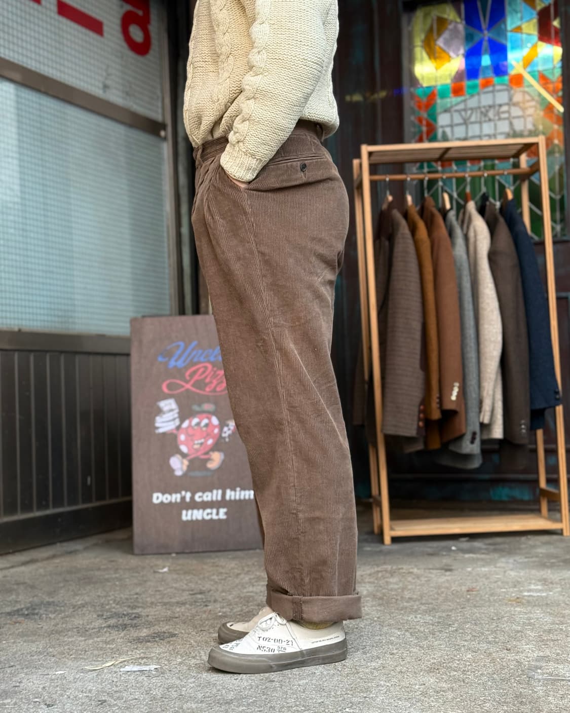 90‘s 폴로 랄프로렌 코듀로이 팬츠 36 상품이미지8