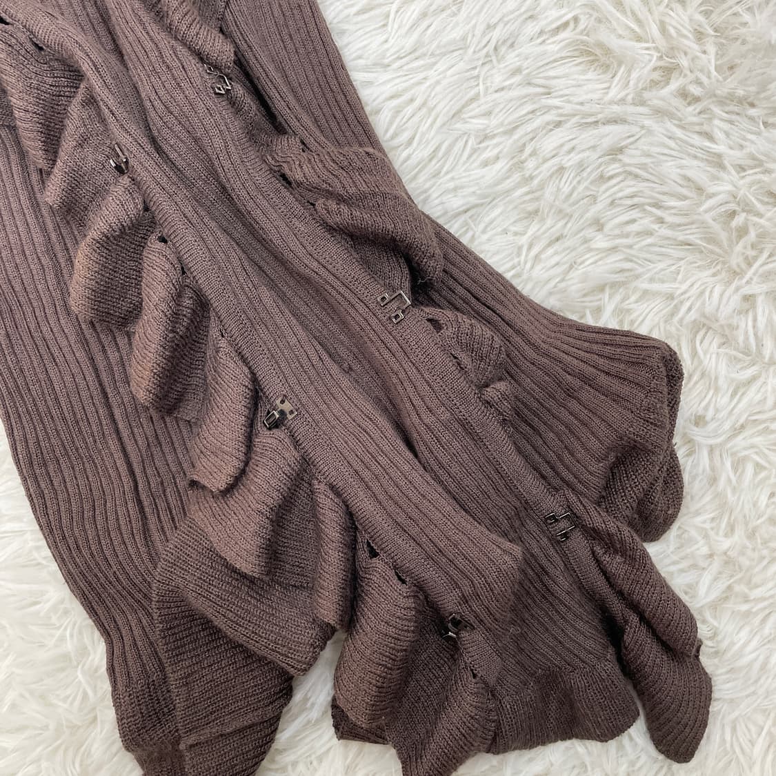 Ceci ou cela 프릴 슬리브리스 후크 베스트 상품이미지5