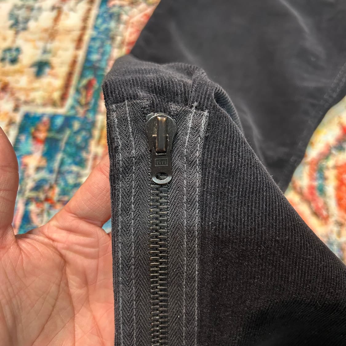 [33] 넘버나인 06AW 느와르(Noir) 코듀로이 지퍼 팬츠 상품이미지7