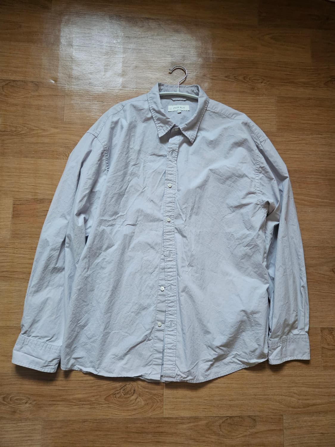 유니온블루 런드리셔츠 그레이  상품이미지2