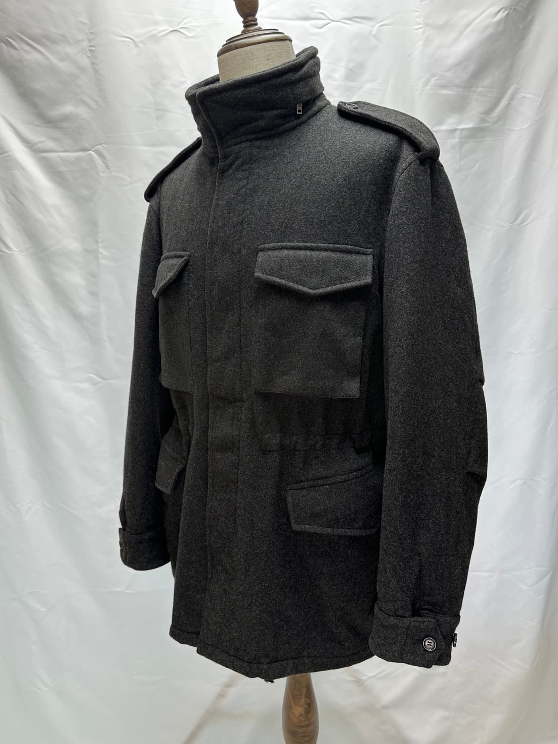 랄프로렌 퍼플라벨 울캐시미어 M65 코트 자켓 XL(105~110) 판매 상품이미지5