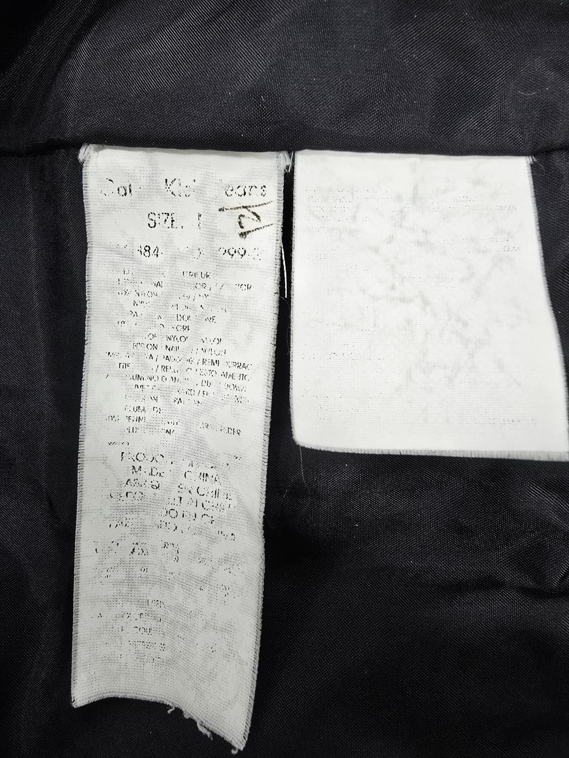 캘빈클라인 크롭 패딩 점퍼m 상품이미지10