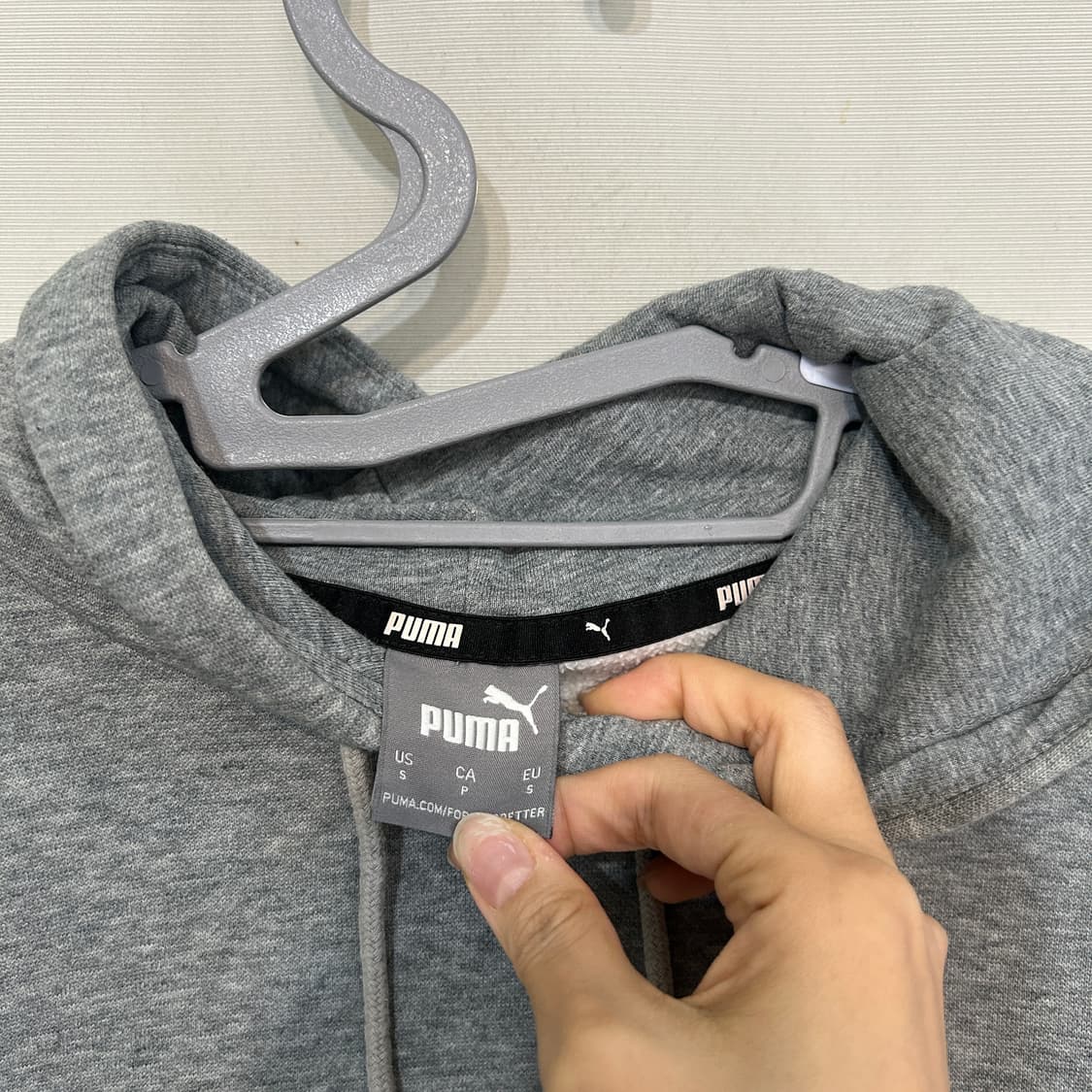 푸마 남성 기모 후드티 100 상품이미지2