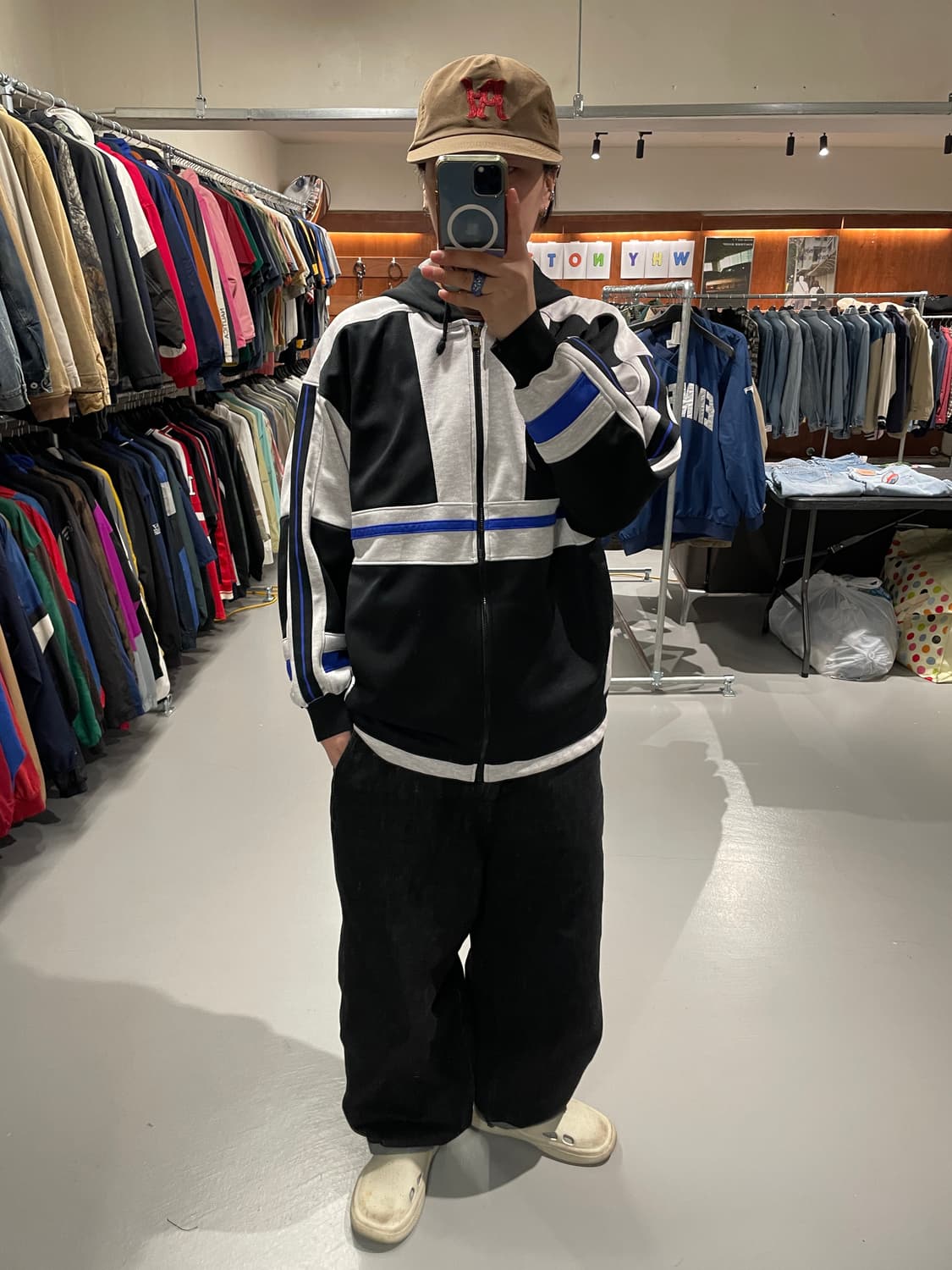 Kappa 올드스쿨 후드 집업   상품이미지4