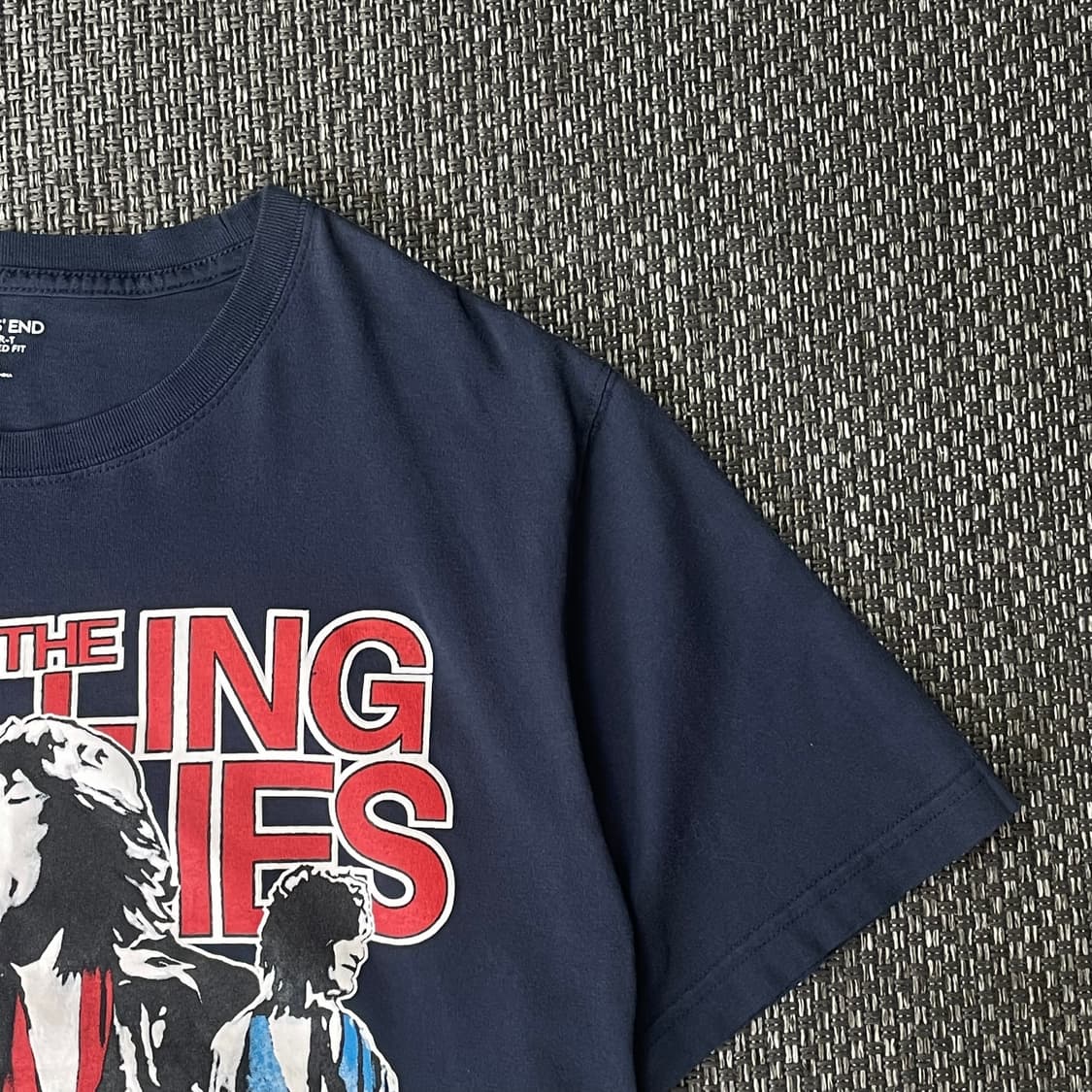 랜드엔드 네이비 롤링스톤즈 락티셔츠 L 상품이미지4