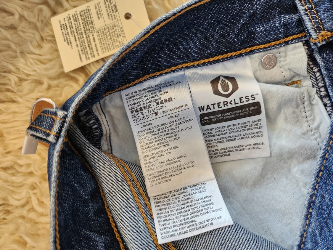 리바이스 데님 롱 스커트 상품이미지5