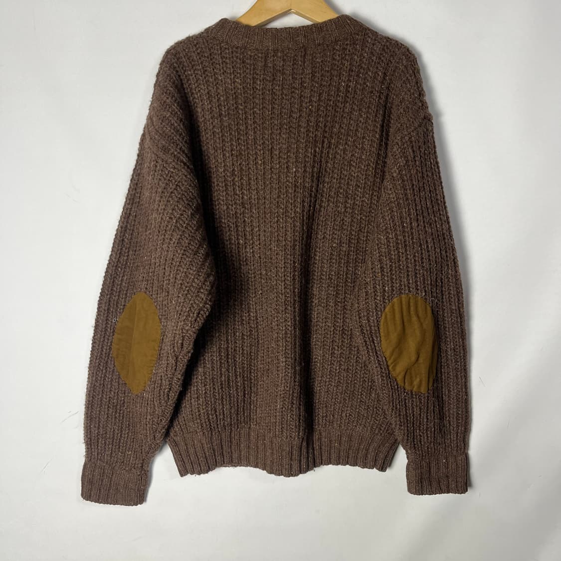 [Woolrich] 00s 울리치 엘보패치 하프집업 울 니트 상품이미지2