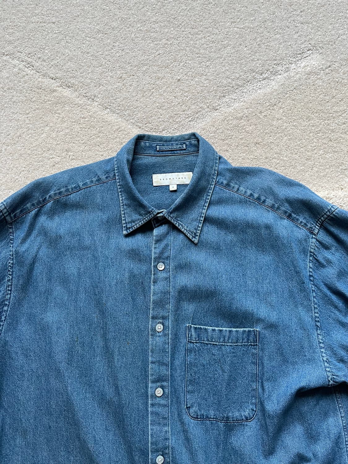브라운야드 데님 셔츠 초판 (105) 상품이미지5