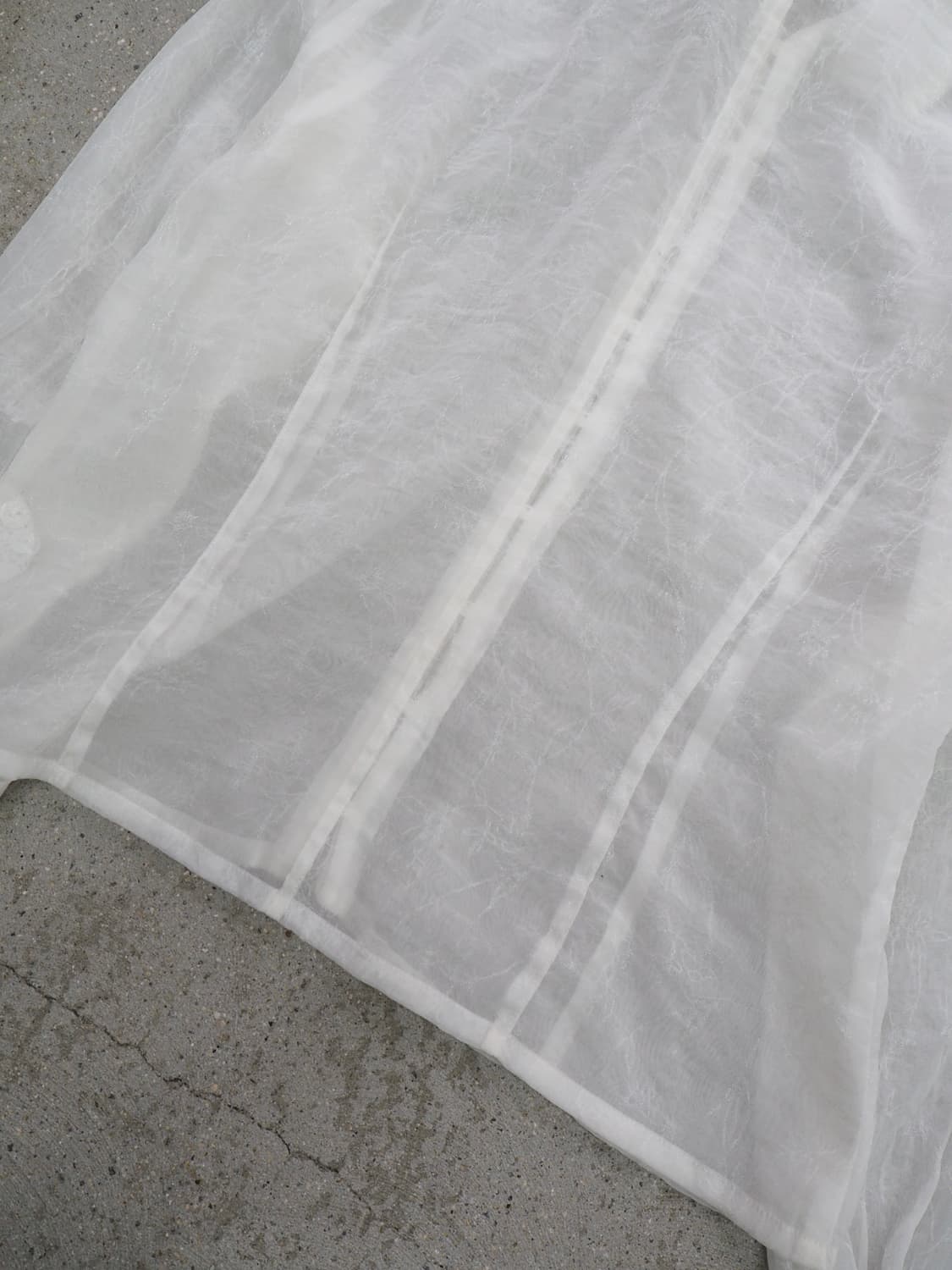 90's HIROKO KOSHINO see thorugh shirt  상품이미지7