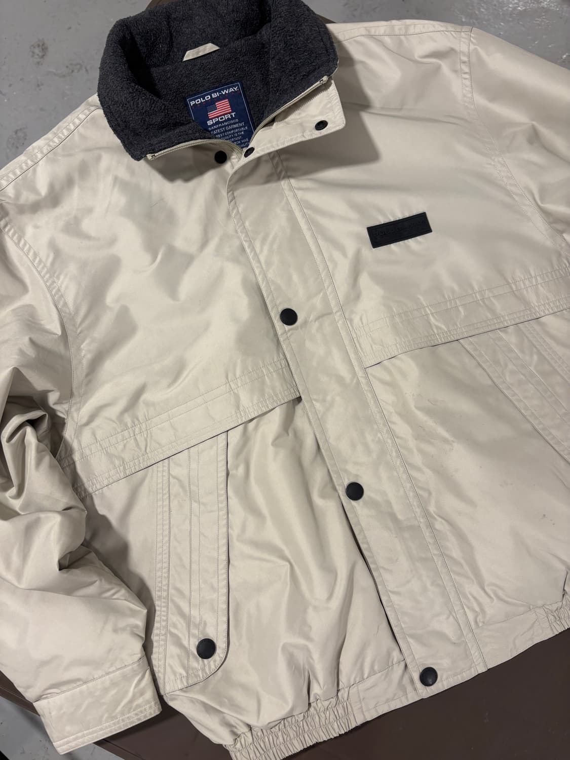 폴로스포츠 90‘s bi-way 자켓  상품이미지5