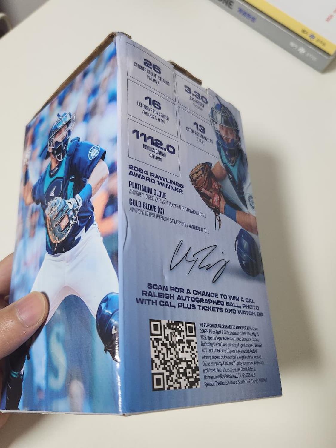 Cal Raleigh 칼 랄리 플래티넘 글러브 버블헤드 빅 덤퍼 상품이미지2