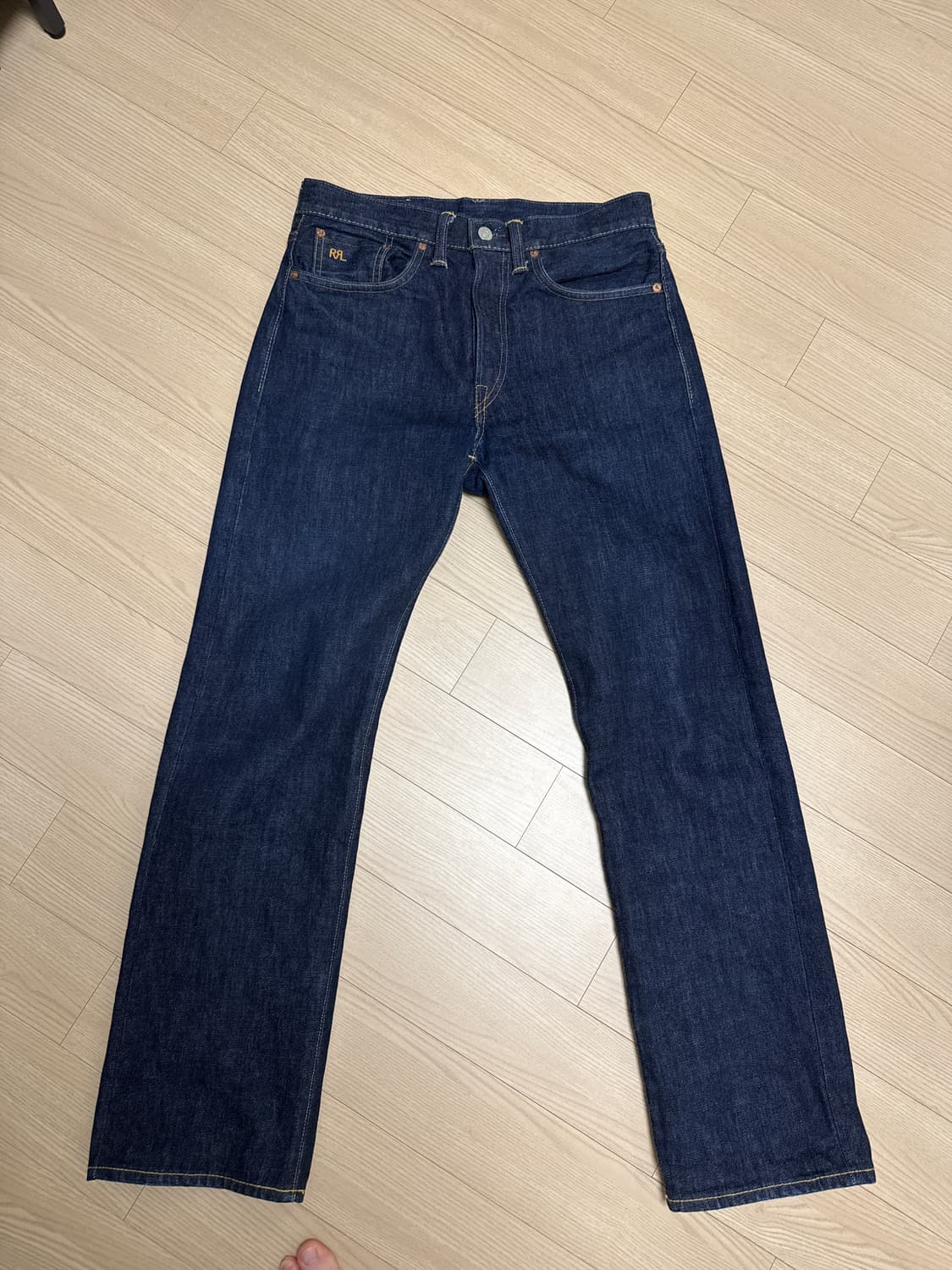 더블알엘 스트레이트 레그 핏 데님 진 29x30 상품이미지4