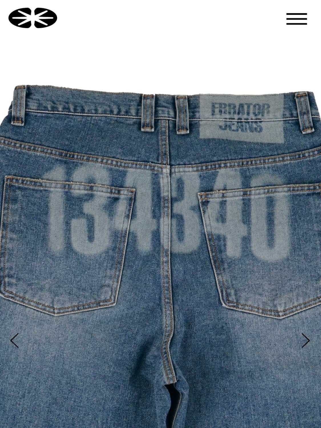 이알티알 Vintage Laser Denim S사이즈 상품이미지2