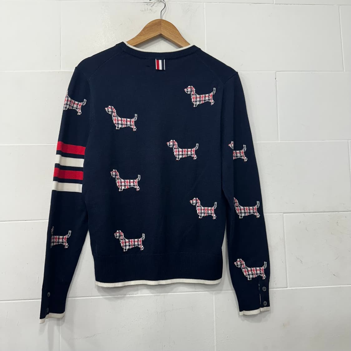 톰브라운 4바 헥터 풀오버 울니트 상품이미지10