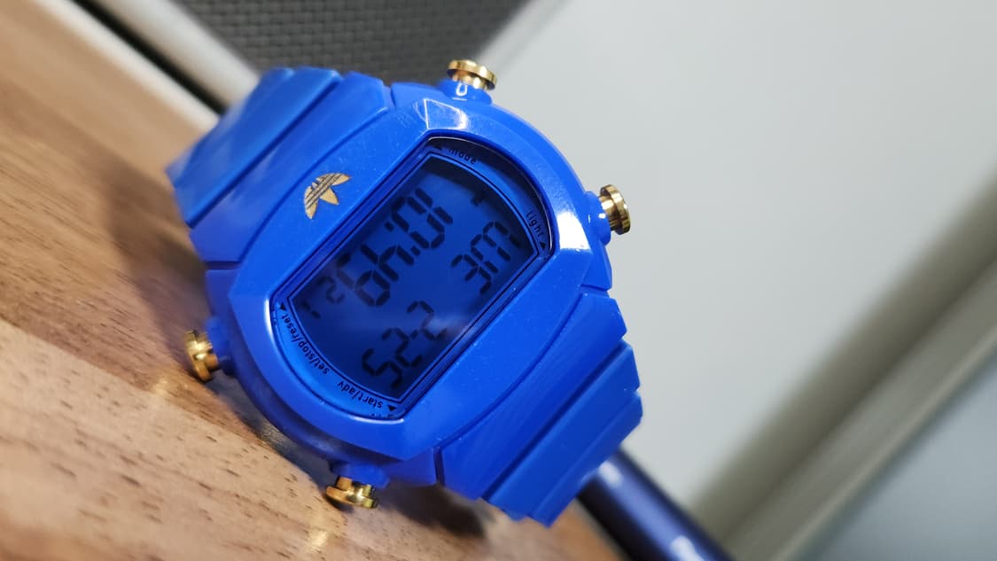 # Adidas 아디다스정품 캔디 디지털 로얄블루 시계 급처 / 지샥 상품이미지7