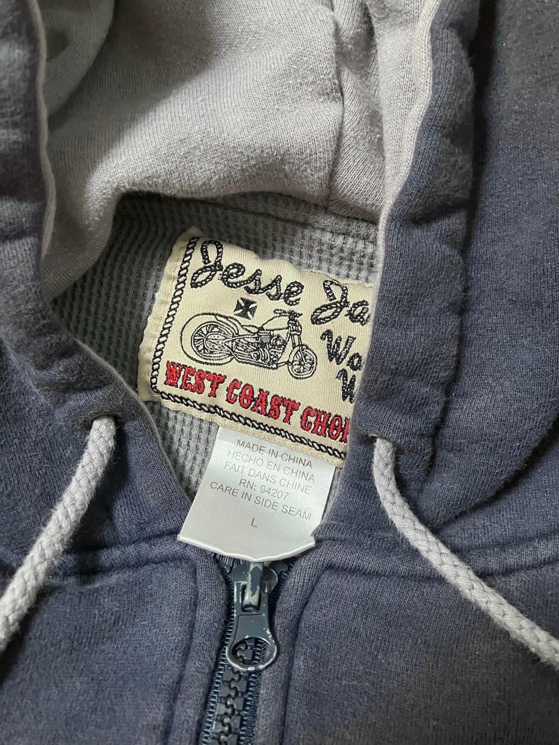 웨스트코스트차퍼스 써멀 후드집업 상품이미지6