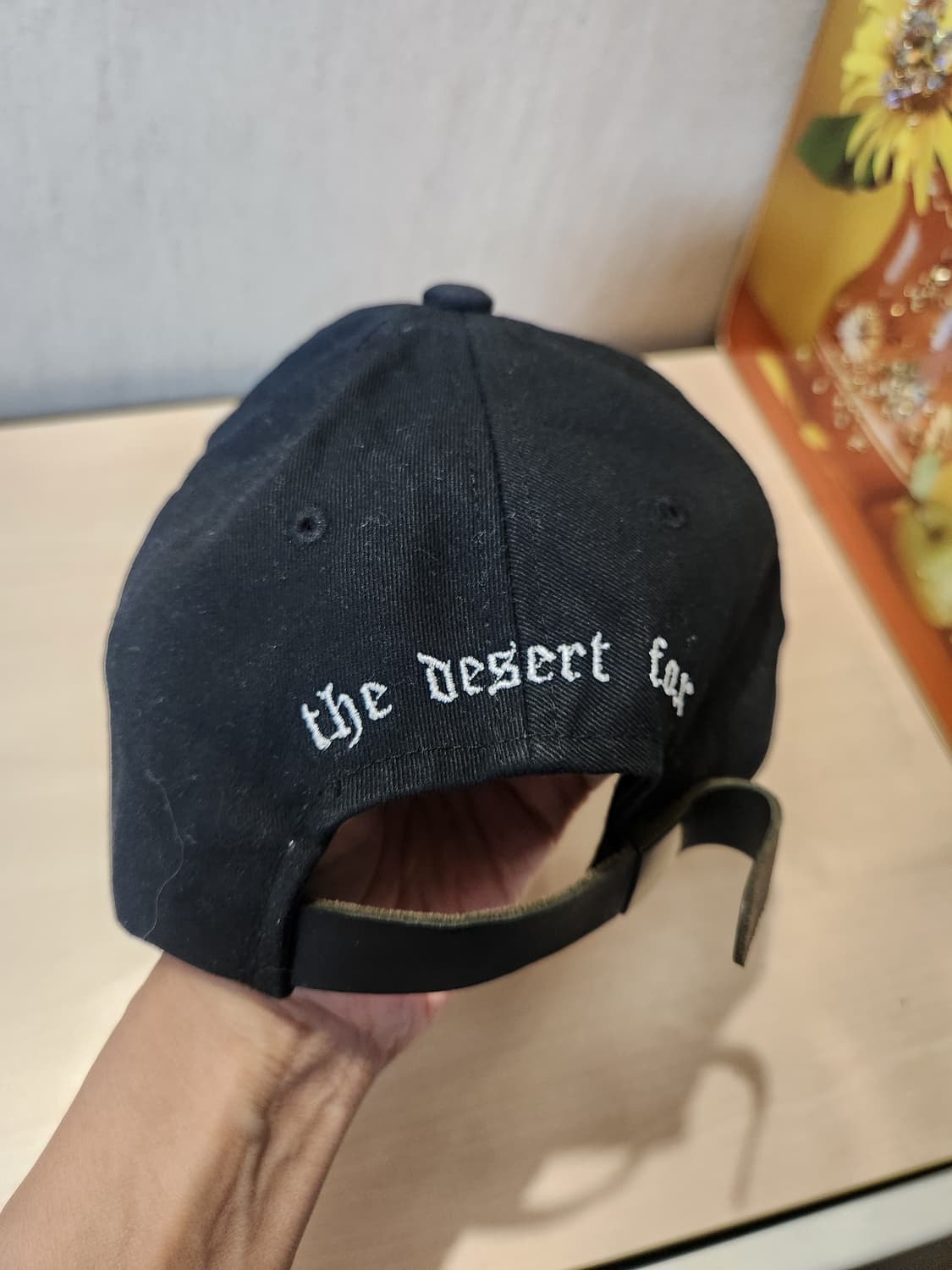 제로세컨드 블랙 볼캡 / 올블랙에 자수 킥 한 방
 상품이미지3