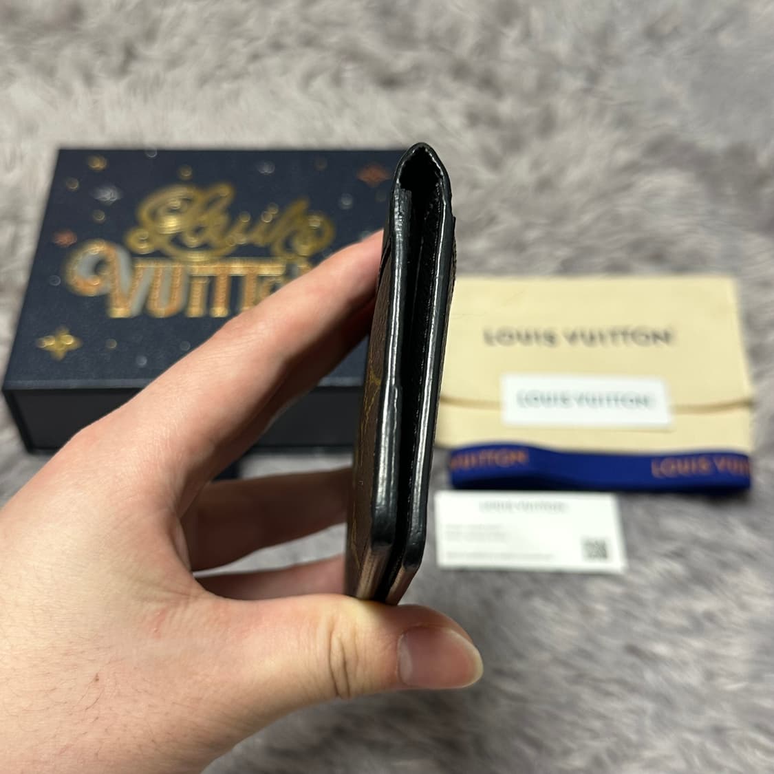[풀구성] 루이비통 모노그램 마카사르 오거나이저 카드지갑 상품이미지4