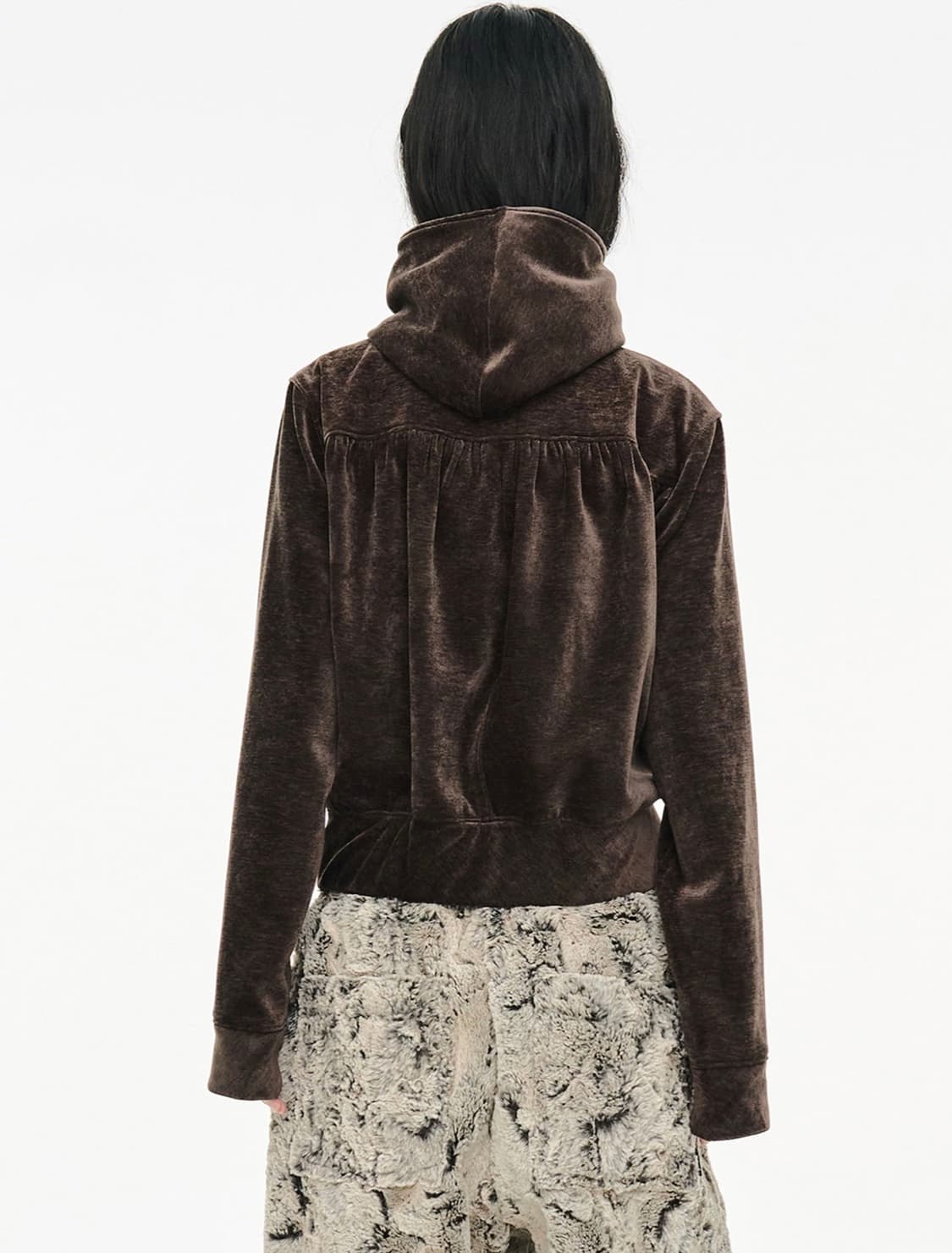 세릭 셔링 집업 팝니다  상품이미지3