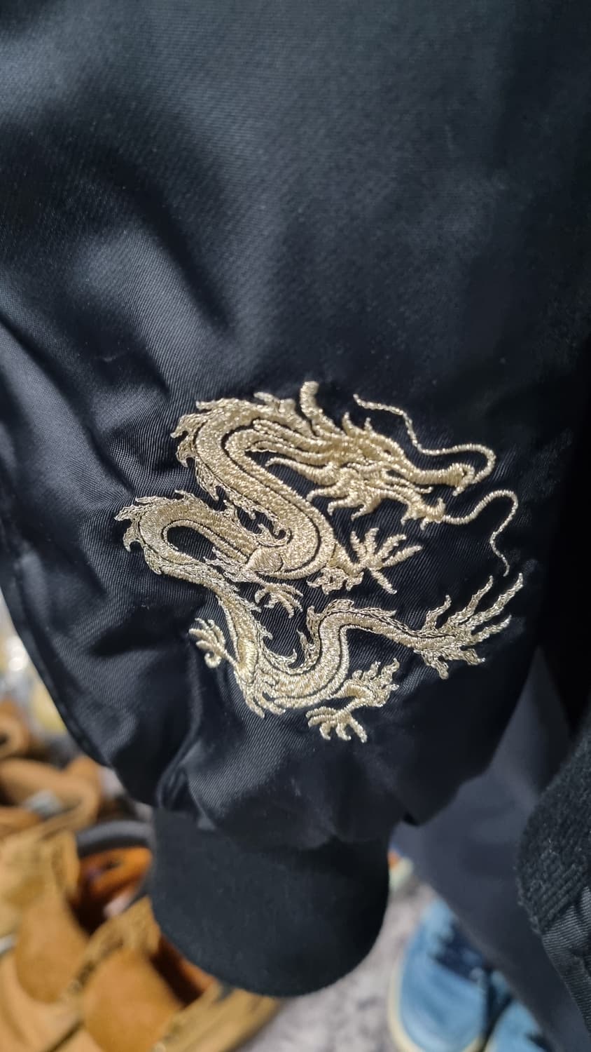 정조왕 용자수 검정항공점퍼 (어바웃엠브로) xL(105~110) 상태좋음 상품이미지2