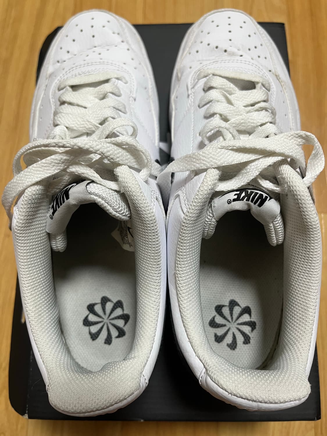 나이키 코트 비전 로우 넥스트 네이쳐 화이트 블랙 270 상품이미지4