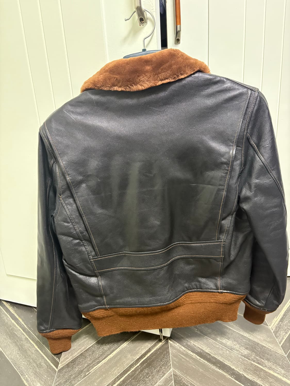 디아프바인a-2레더자켓 36사이즈 상품이미지3