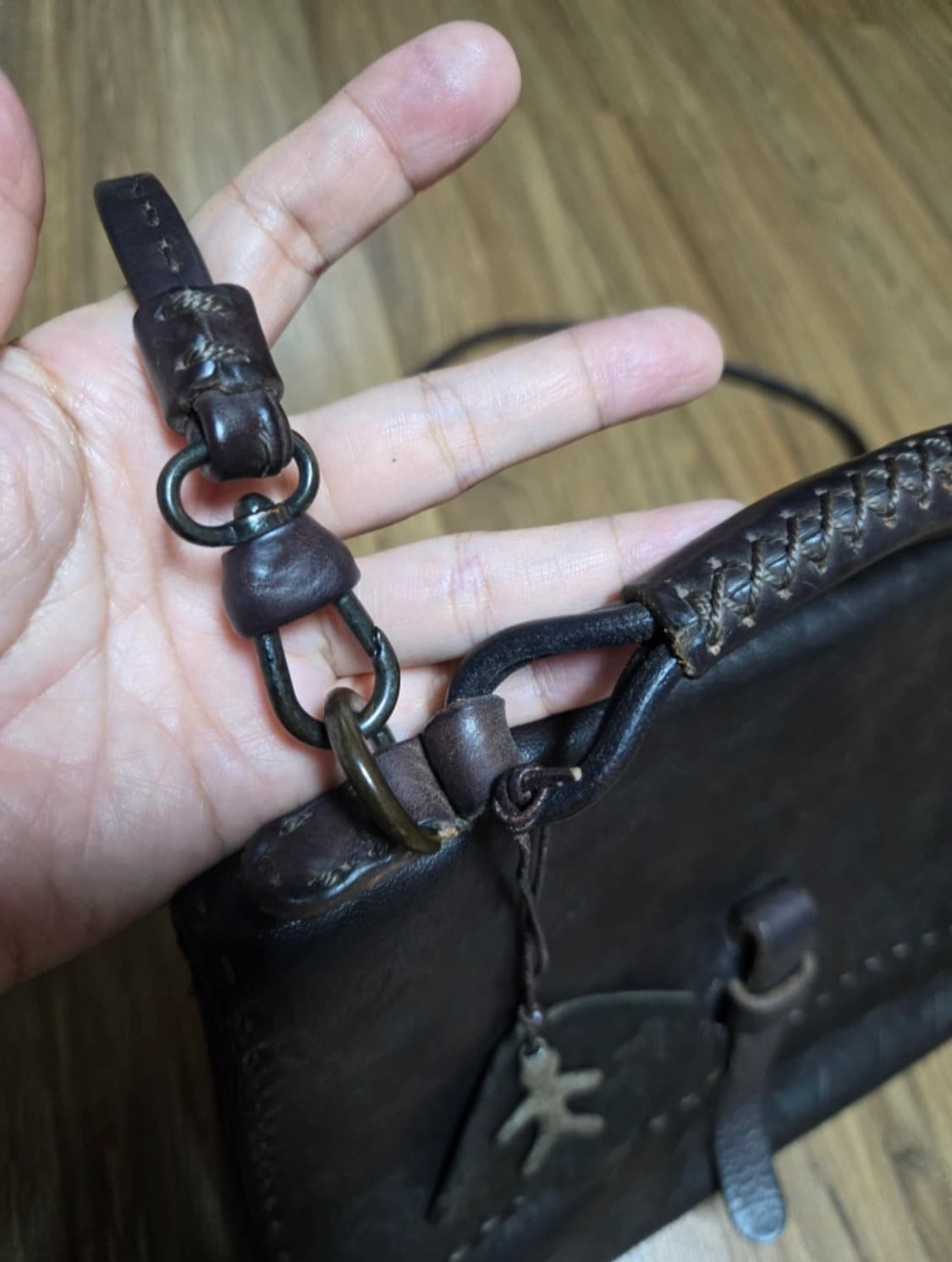 헨리베글린 가죽 숄더백/토트백 [정품] 상품이미지6