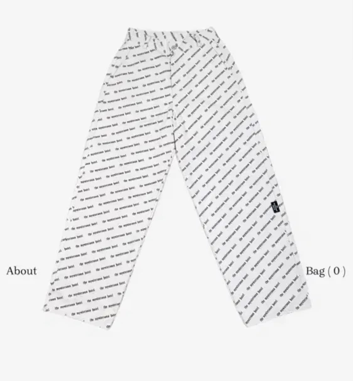 미스테리어스호텔 워크팬츠 오트밀 3사이즈 미호 상품이미지1