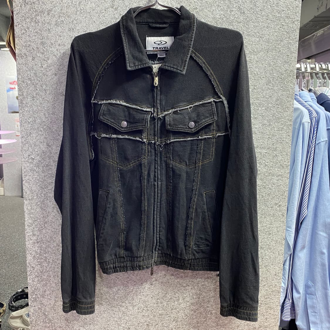 트래블 디테일 코튼 자켓 B3057 상품이미지2