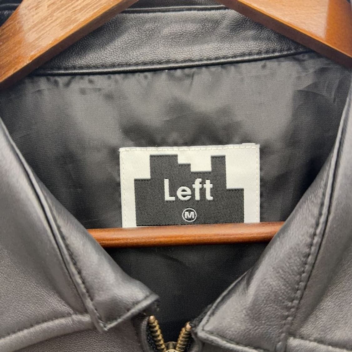 레프트 서울 빈티지 모던시크 락시크 가죽 자켓 M C08361 상품이미지5