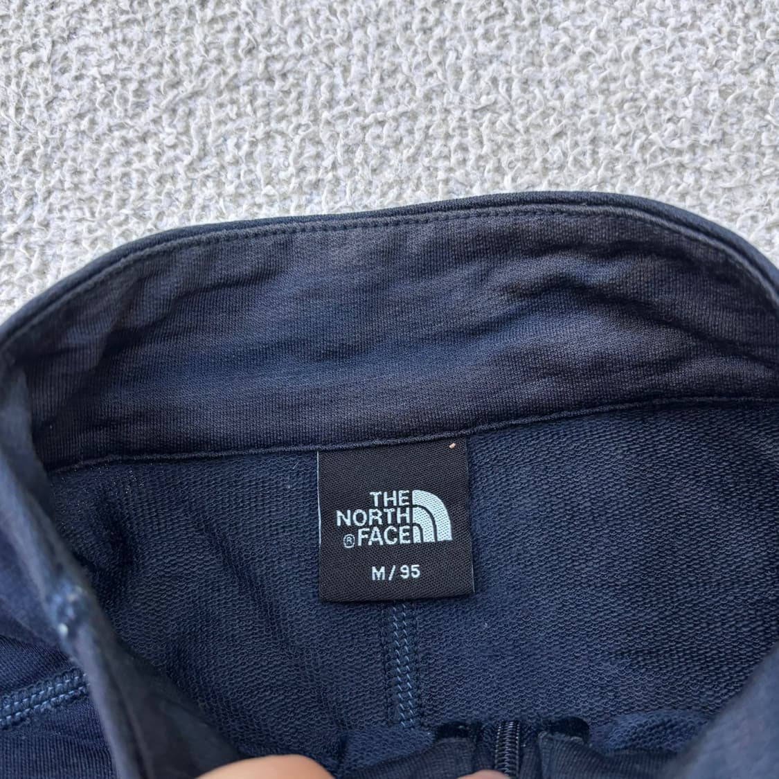 M/95 노스페이스 남여공용 기능성 반집업 긴팔 티셔츠 0529E 상품이미지3