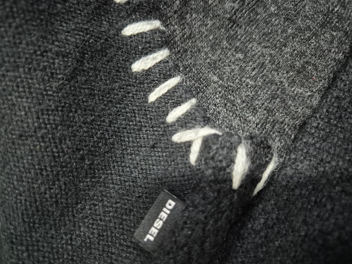 정품 디젤 패치워크 라운드 니트 상품이미지7