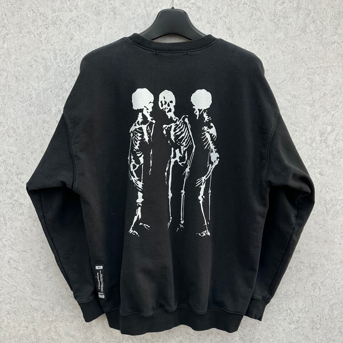 95 LMC 남자 오버핏 스컬 맨투맨 상품이미지2