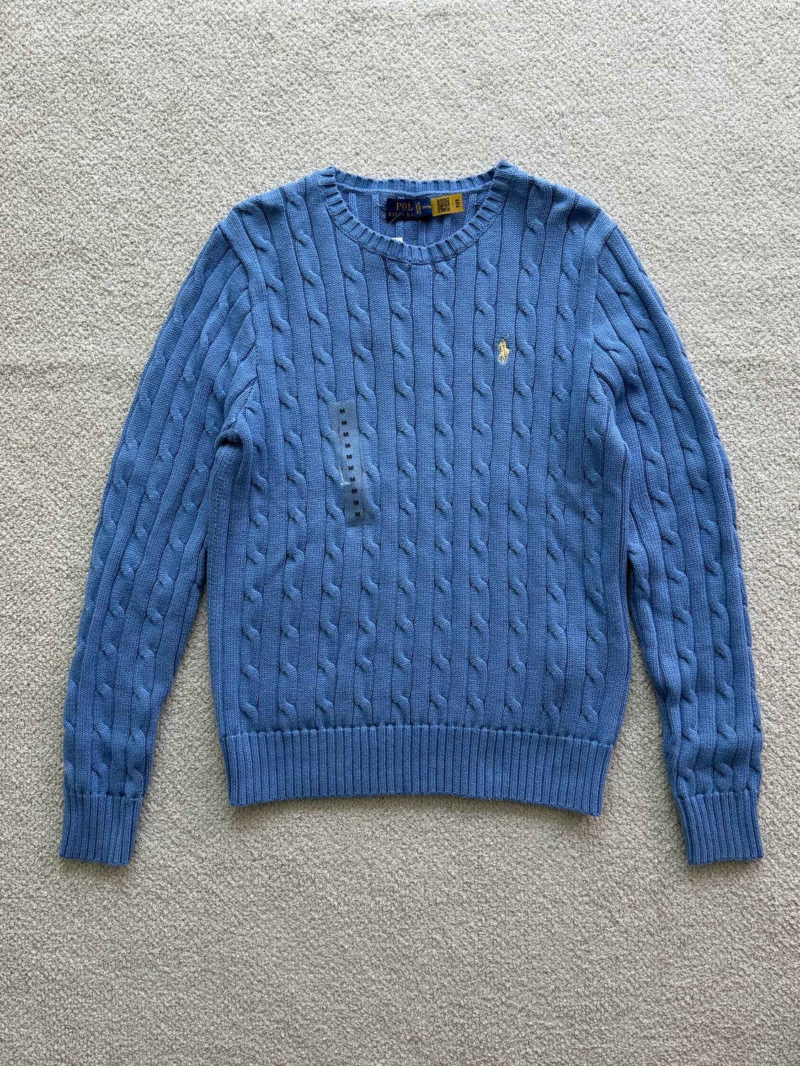 (새상품/정품) 폴로랄프로렌 코튼 케이블 니트/여성M 상품이미지2