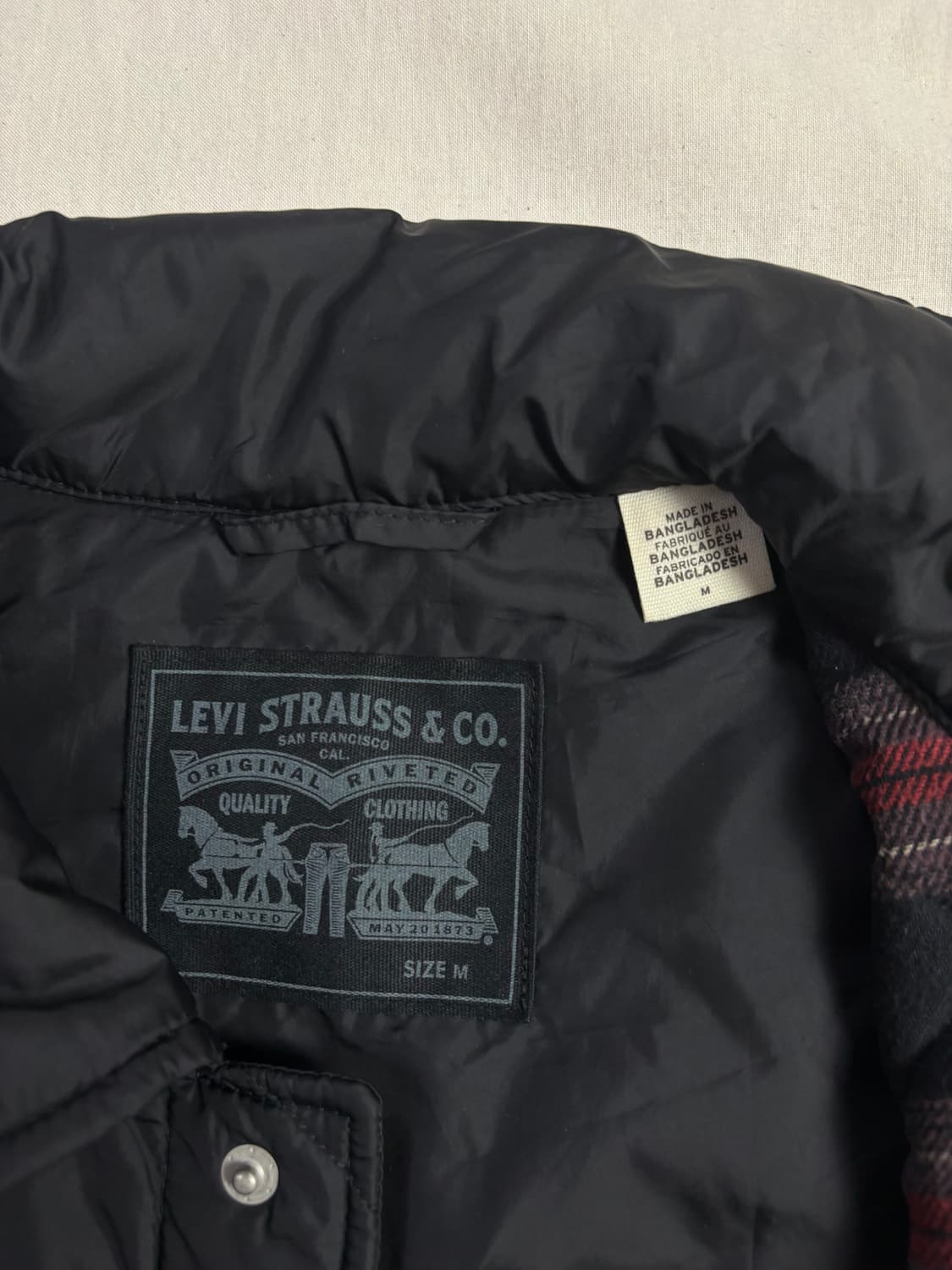 Levi's 리바이스 퀄팅 자켓 M 상품이미지5