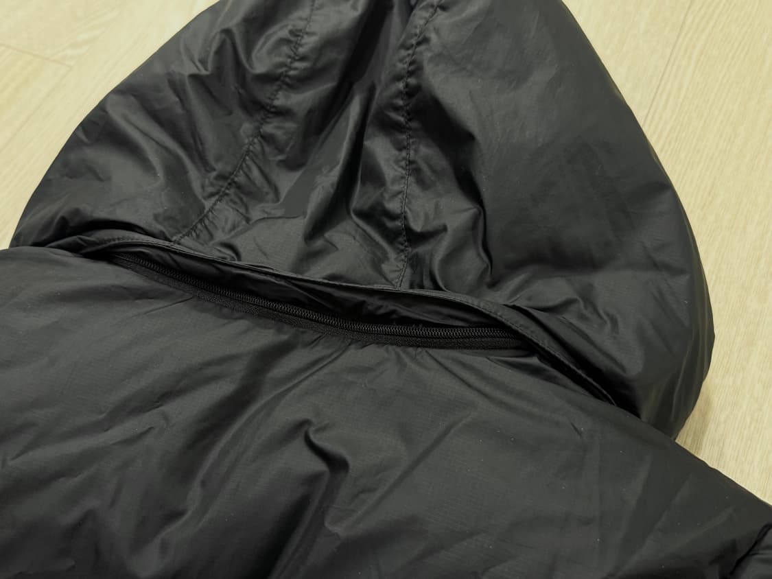 여성 S / 나이키 블랙 스우시 패딩 점퍼 상품이미지6