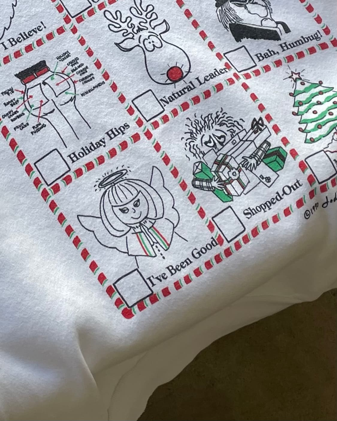 90s USA ‘Christmas’ Sweatshirt 크리스마스 스웻 상품이미지7