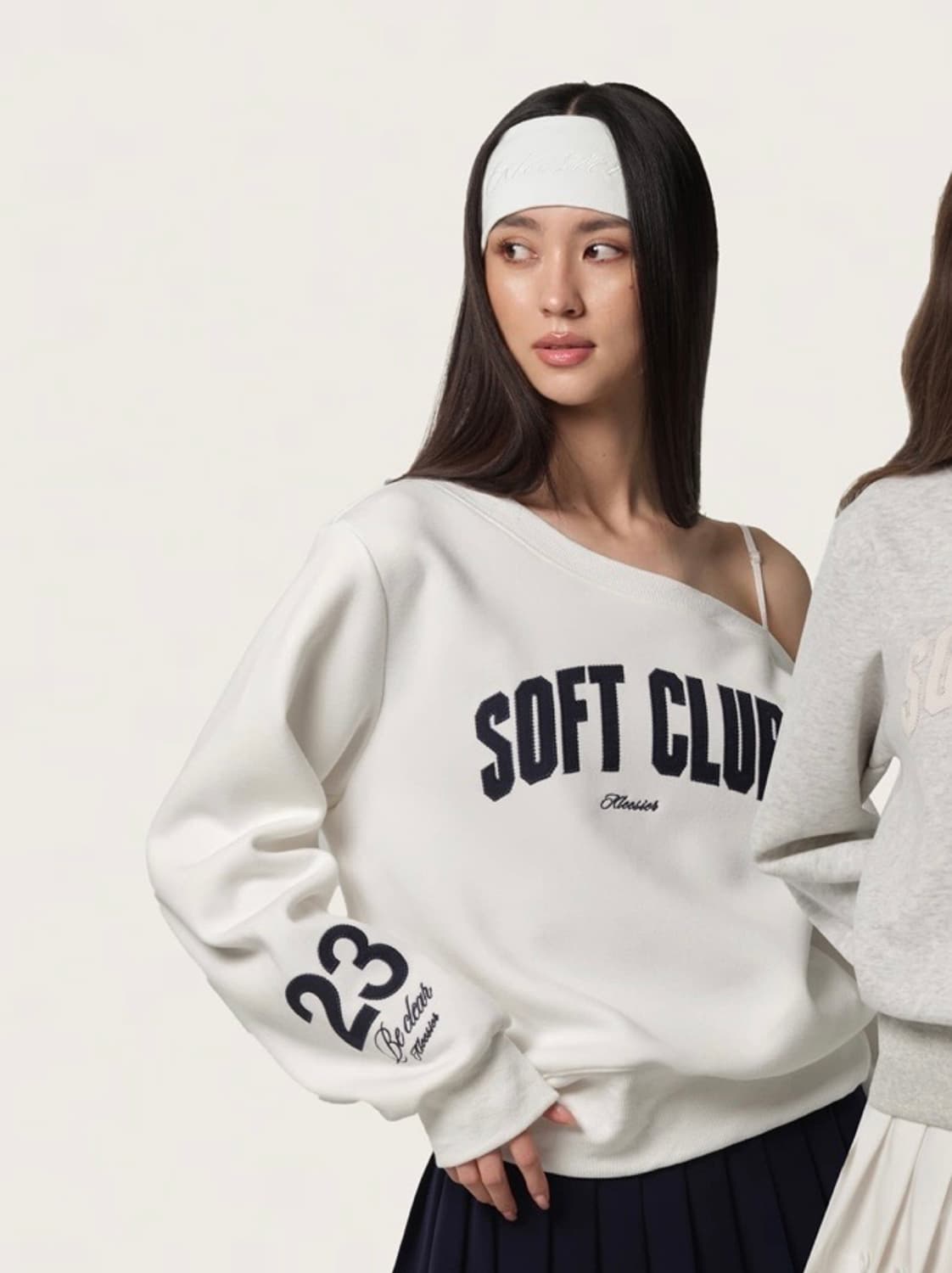 클리시어 25 SOFT line sweatshirt 소프트 라인 맨투맨 상품이미지1