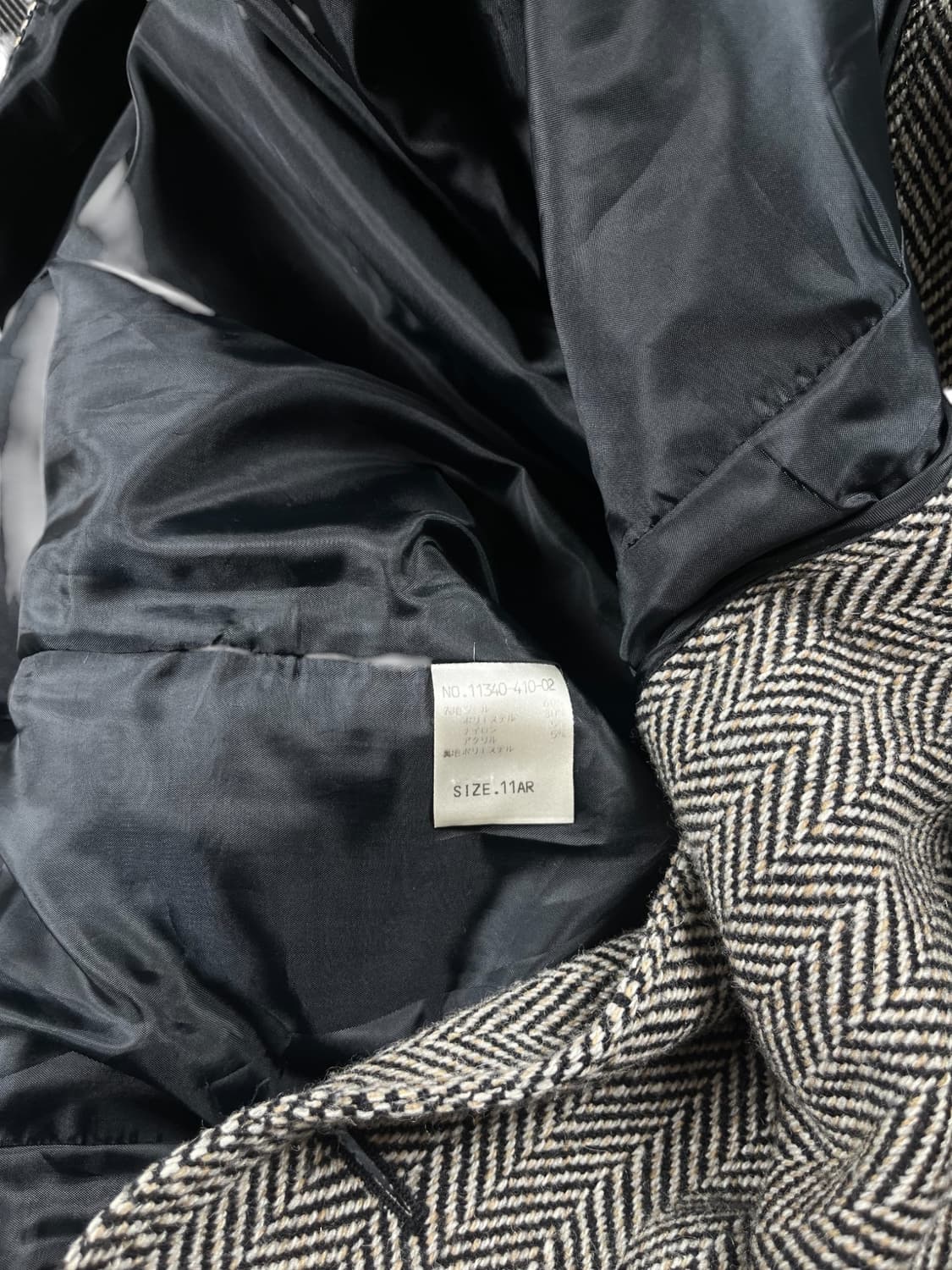 Vintage 패턴 롱코트  상품이미지5