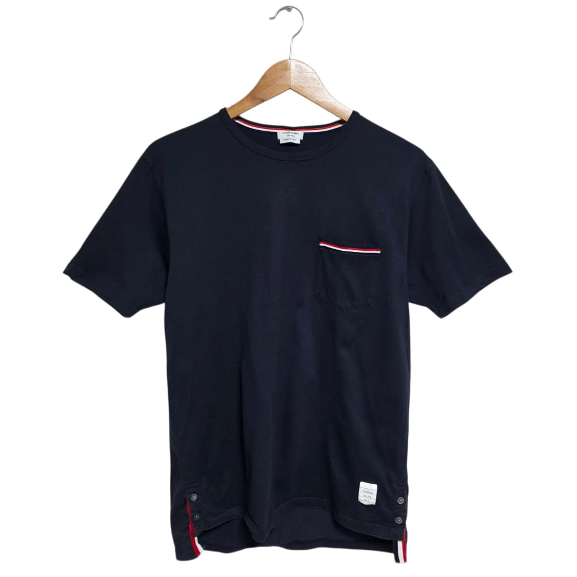 톰브라운 포켓삼선 반팔 티셔츠 상품이미지1