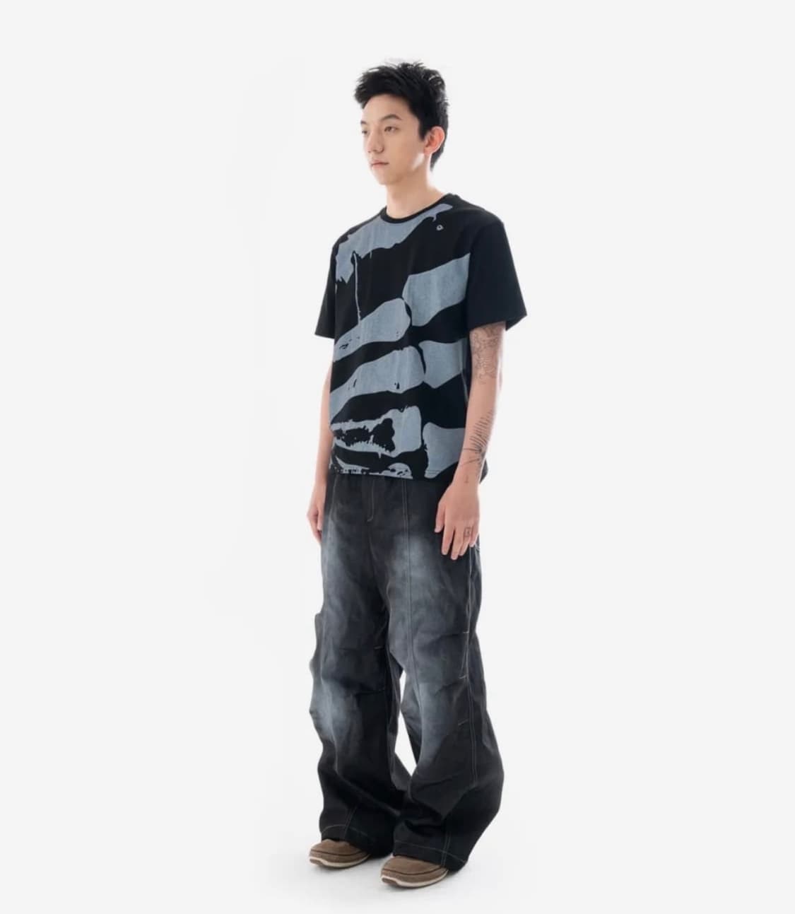 아캄 스프레이드 데님팬츠 바지 2 상품이미지4