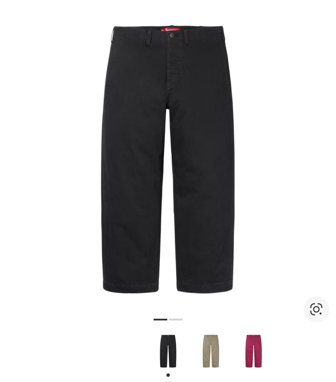 슈프림 워시드 헤링본 치노팬츠 상품이미지1