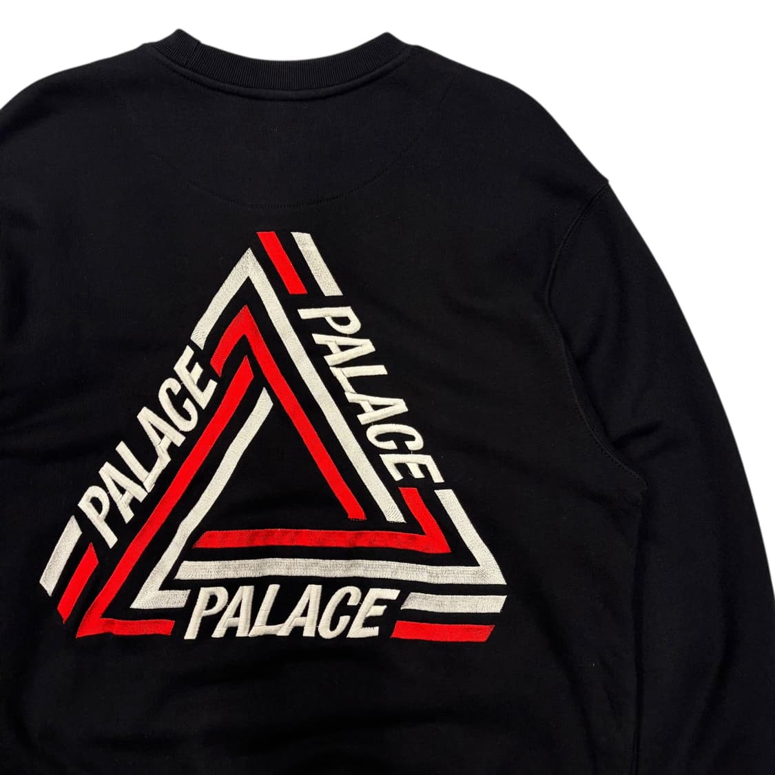 팔라스 빅 자수 로고 블랙 스웻셔츠 L 상품이미지2