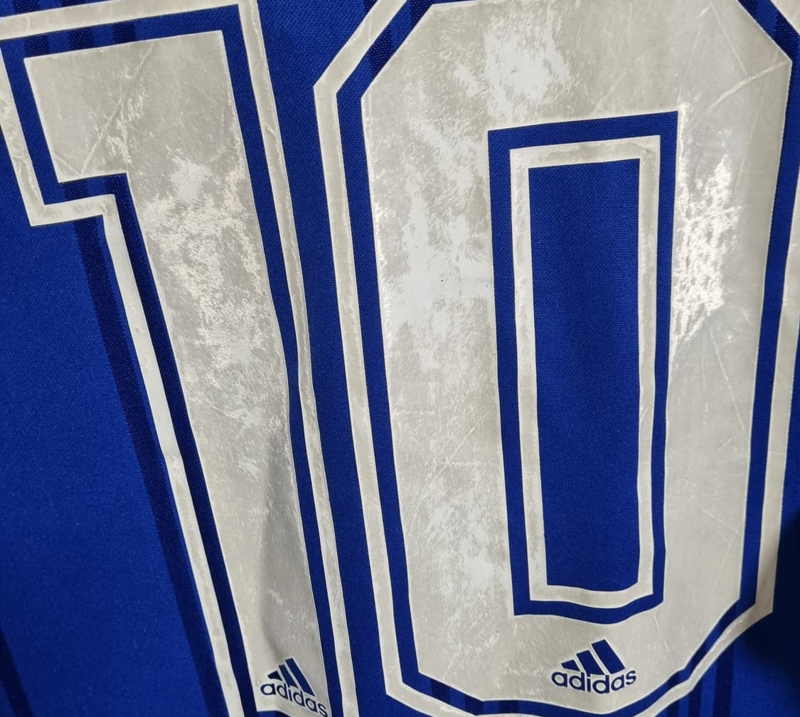 XL ) 아디다스 시티팩 로마 블루 져지 반팔 상품이미지4