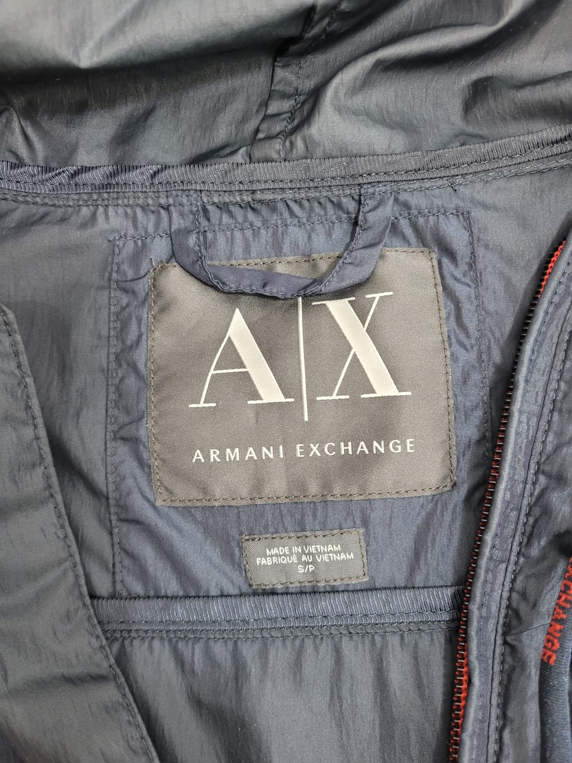 ARMANI 아르마니 익스체인지 아노락 후드 자켓 / 남 S 블랙
 상품이미지7