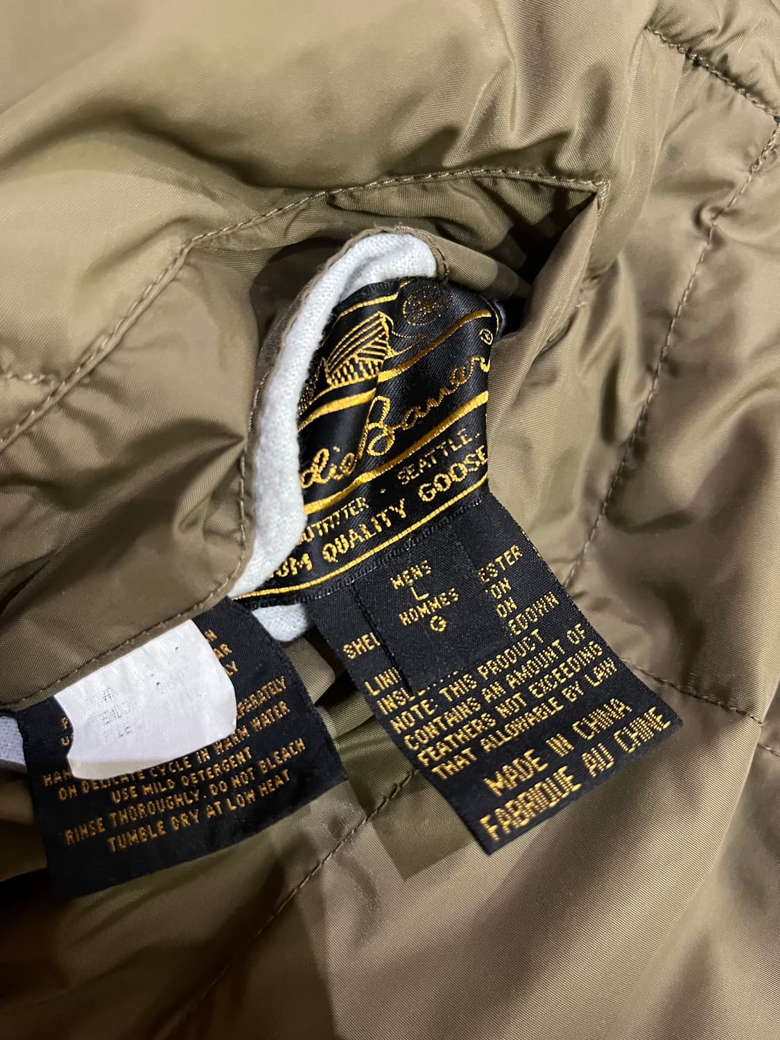 에디바우어 빈티지 다운 베스트 상품이미지5