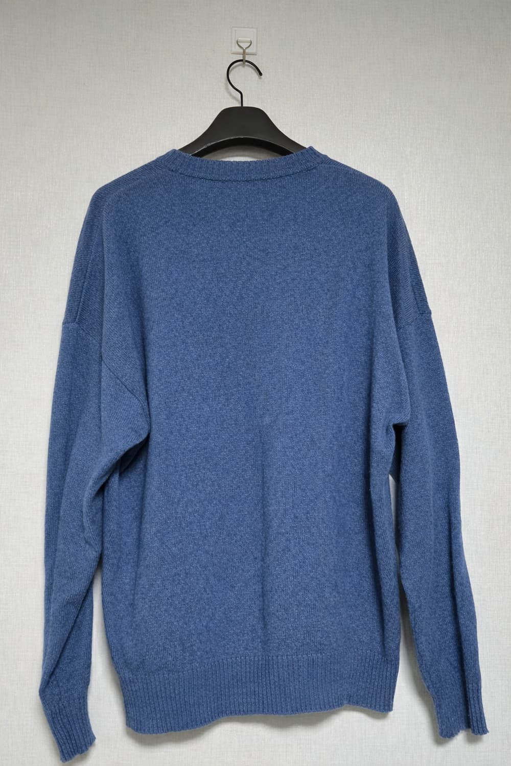 아미 하트 로고 (안타르시아) 니트 스웨터 블루 L 상품이미지2